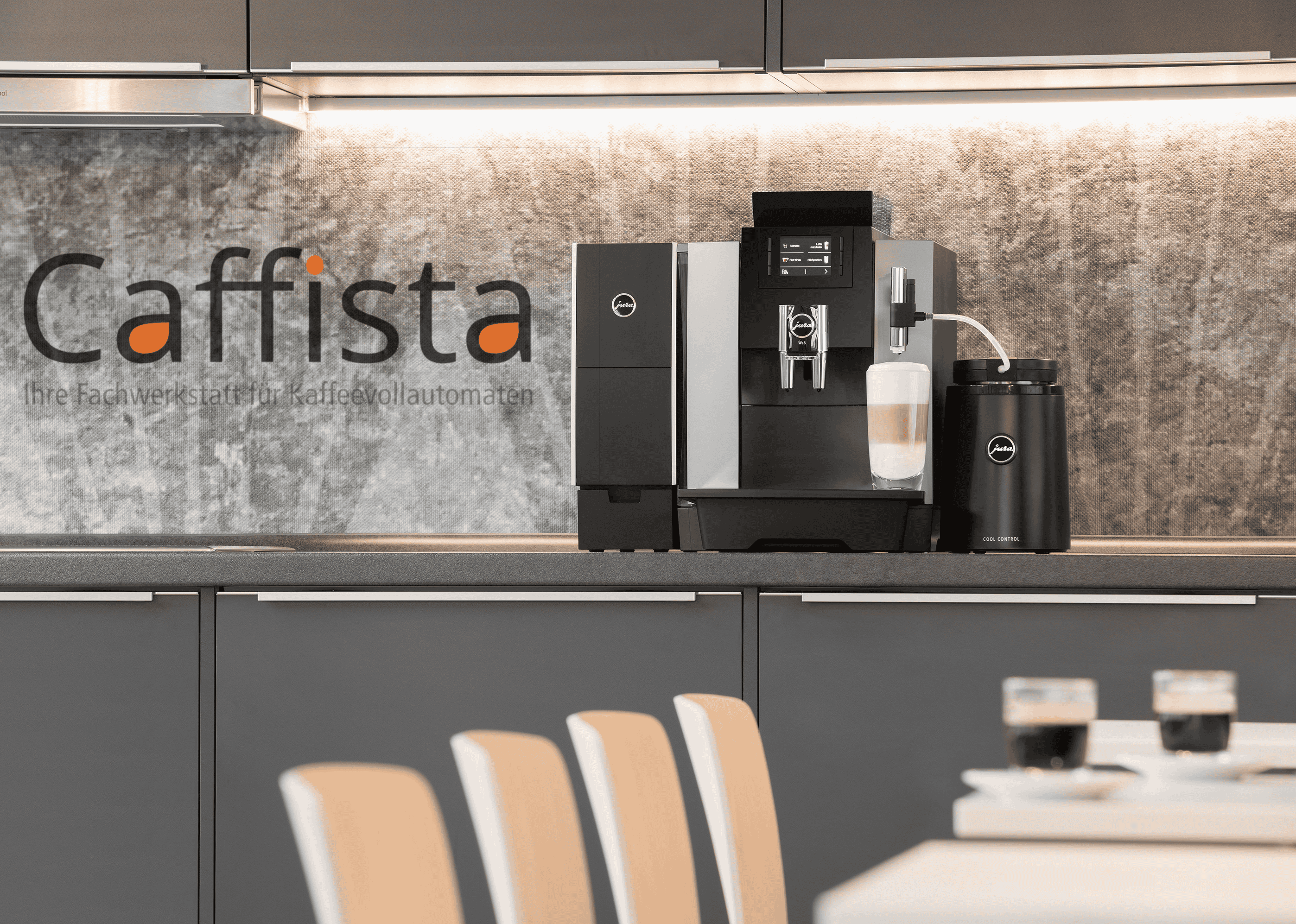 Jura WE8 von Caffista Sindelfingen & Stuttgart in einer Kueche