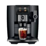 Jura J10 Diamond Black in frontalerPerspektive