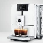 Doppelbezug bei der Jura ENA 8 Nordic White