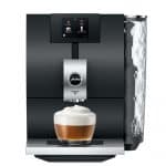 Cappuccino mit feinem Milchschaum aus der Jura ENA 8 Aluminium Dark Inox