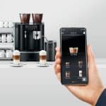 JURA GIGA X8 mit Latte Macchiato und Steuerung per Smartphone