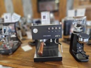 Ascaso steel duo in der Ladenausstellung in Sindelfingen