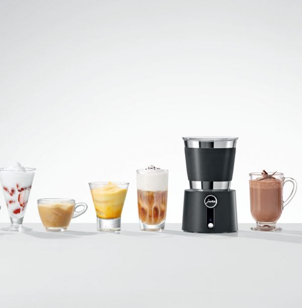 Jura Milchaufschäumer mit Milchspezialitäten