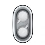 Innenansicht Jura Tassenwärmer S Black mit zwei Tassen