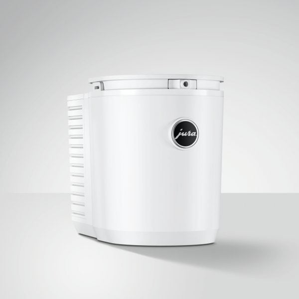 Jura Cool Control Weiß – Seitenansicht mit Belüftung