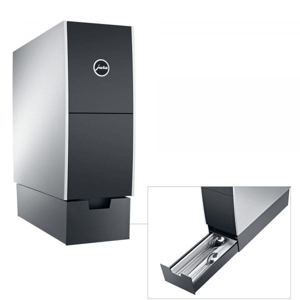 JURA Tassenwärmer W-Linie und GIGA W-Linie 70138.DE mit geöffneter Schublade