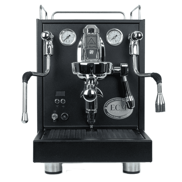 ECM Mechanika Max Black Siebträger Espressomaschine – kaufen bei Caffista Sindelfingen