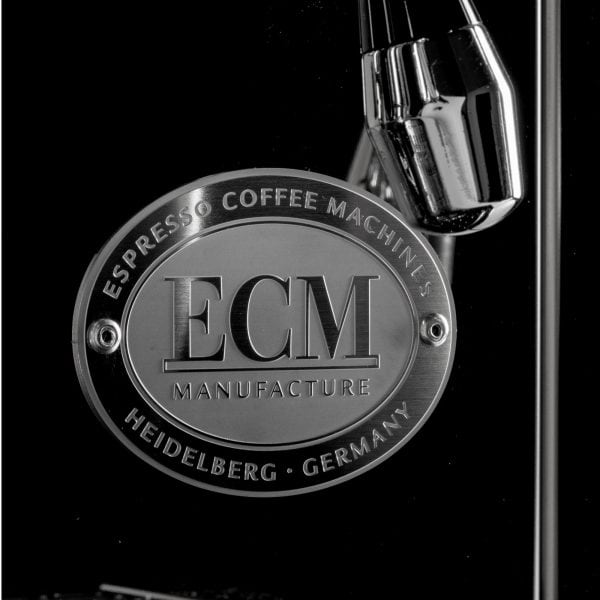 ECM Synchronika II Logo Edelstahl