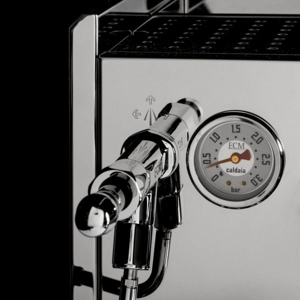 ECM Synchronika II Manometer Edelstahl