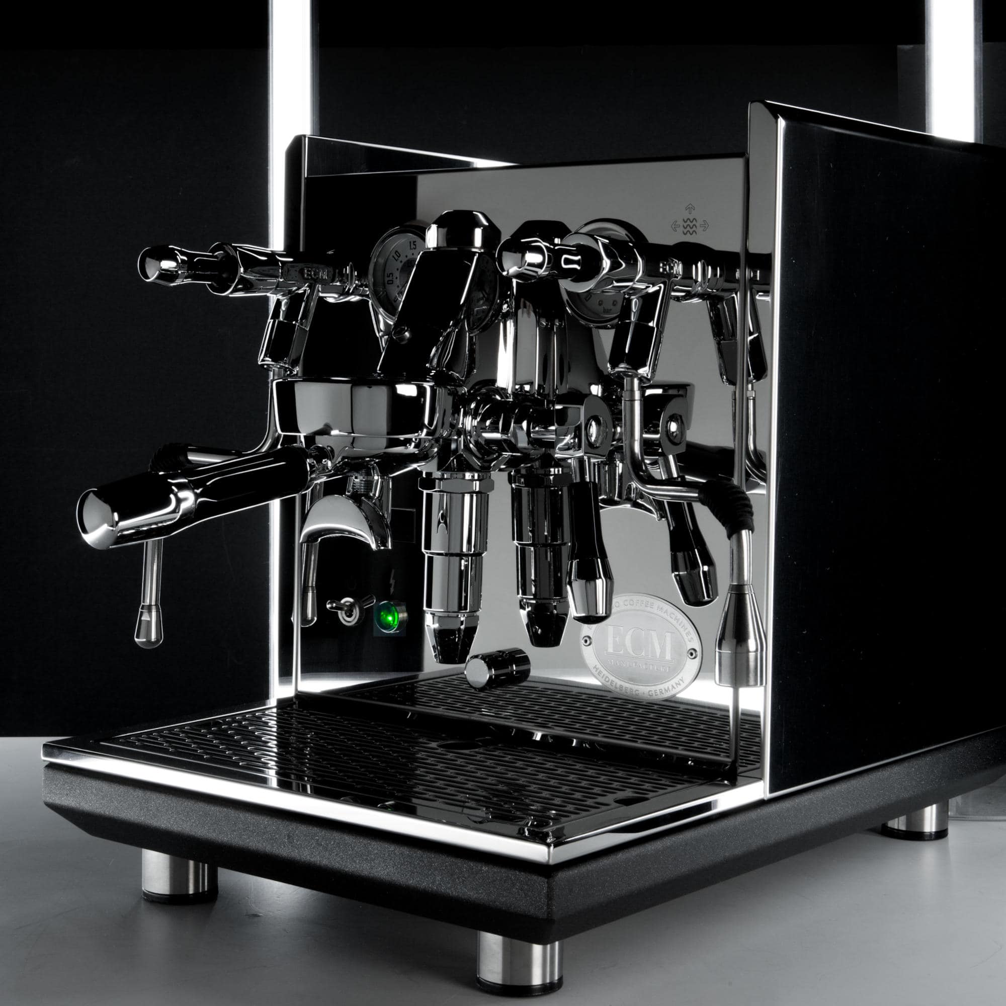 ECM Synchronika II polierte Brühgruppe