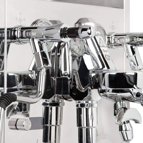 ECM Synchronika II Siebträger mit doppeltem Auslauf