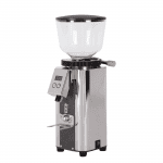 ECM C-Automatik 54 Kaffeemühle schräg von vorne in Chrom und Anthrazit