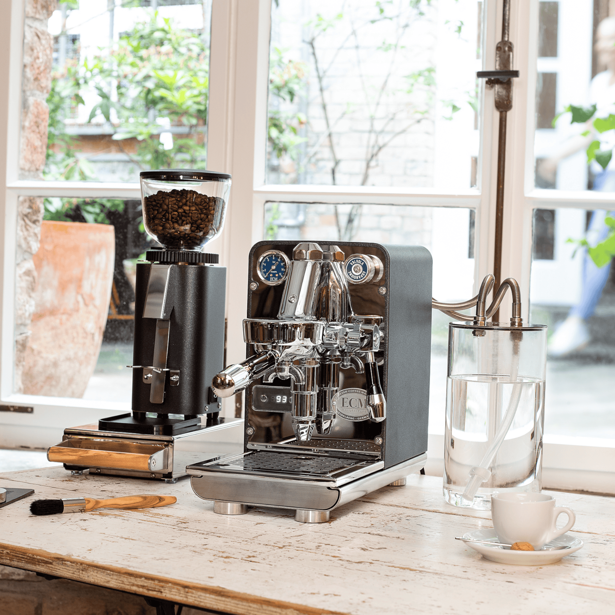 ECM Mechanika Max Bedienfeld mit PID und Schaltern