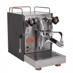 ECM Mechanika Heritage Line seitlich mit Siebträger und Kippschalter