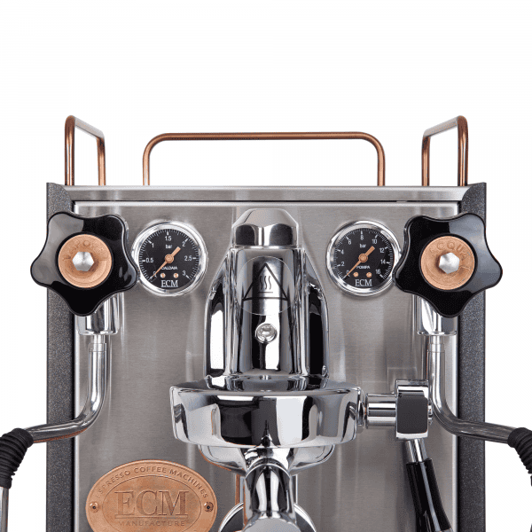 Frontansicht der ECM Mechanika Heritage Line mit Bedienelementen