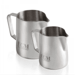 ECM Milchkännchen 360ml aus Edelstahl mit Skala und Ausguss für Latte Art