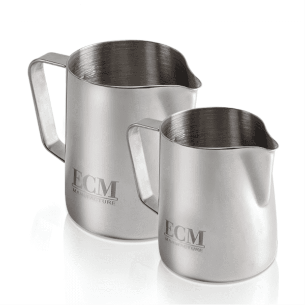 ECM Milchkännchen 360ml aus Edelstahl mit Skala und Ausguss für Latte Art
