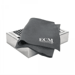 ECM Mikrofaser Barista Tuch 50×50 für streifenfreie Reinigung von Edelstahlflächen