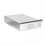 ECM Sudschublade Knock Box Drawer L Edelstahl Draufsicht