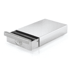 ECM Sudschublade Knock Box Drawer L polierter Edelstahl Freisteller