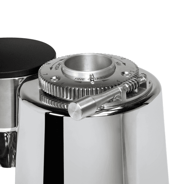 ECM V-Titan 64 titanbeschichtete Mahlscheiben Detailansicht