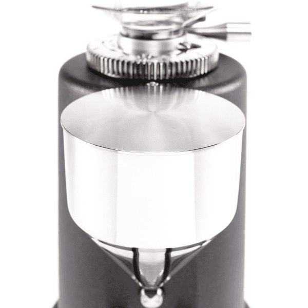 ECM V-Titan 64 Anthrazit Detail am Auslauf Edelstahl