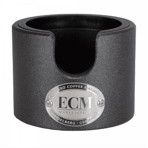 ECM Tamperstation Anthrazit Seitenansicht mit Dämpfungsring