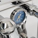 ECM Technika VI Dualboiler Manometer blau Detail