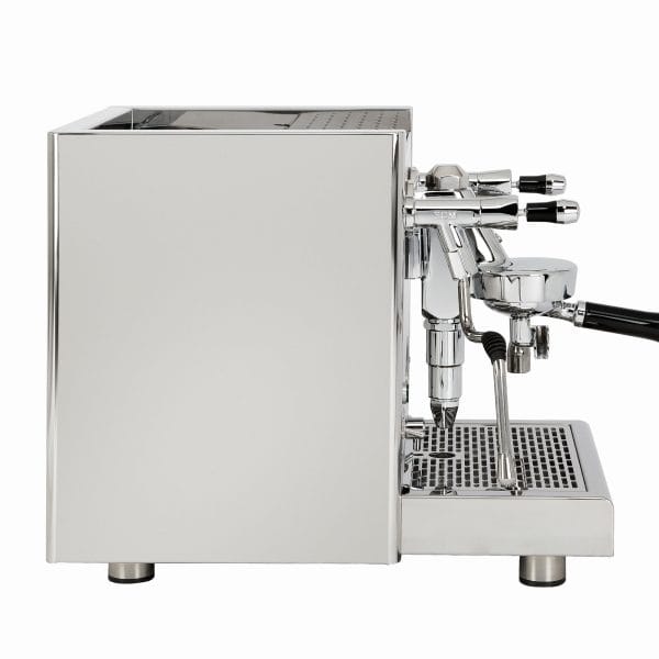 ECM Technika VI Espressomaschine Seitenansicht Inox/Chrom