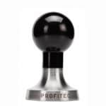 Profitec Tamper für Espressomaschinen – Edelstahl mit schwarzem Bakelitgriff