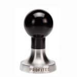 Profitec Tamper 58,5 mm Edelstahl mit schwarzem Griff – Zubehör für Siebträger in Sindelfingen