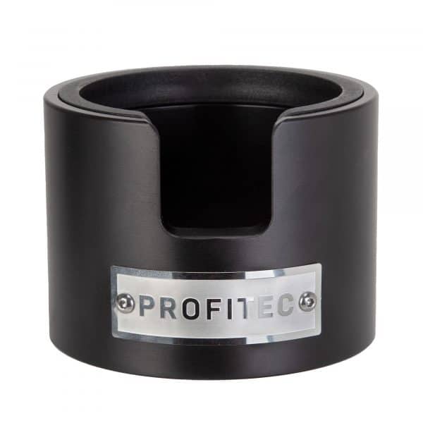 Profitec Tamperstation Aluminium Schwarz stabile Basis für Siebträger