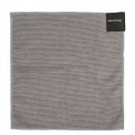 Graues Profitec Barista-Tuch mit Magnet zur Befestigung an Espressomaschine