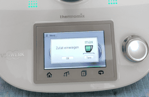 Die Anzeige der Thermomix Waage zeigt nur noch 000 oder max an. Reparatur der Thermomix Waage