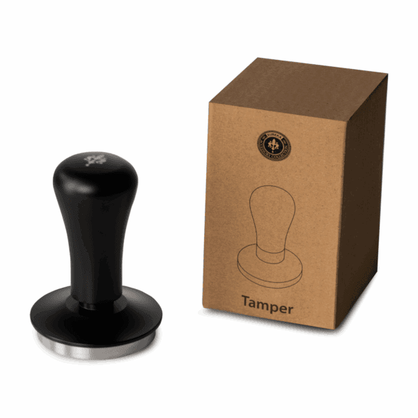 EUREKA Druck Tamper mit Originalverpackung – professionelles Barista Zubehör