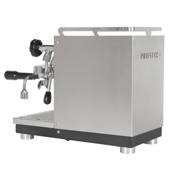 Seitenansicht der Profitec PRO 400 Siebträgermaschine