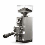 Eureka Mignon Libra Chrom 16CR Kaffeemühle mit Siebträger und Bohnenbehälter