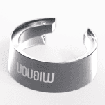 Eureka Mignon Dosing Funnel Aluminium Schwarz – Ansicht von oben