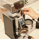 Eureka Mignon Dolce Vita Mattblack Touchdisplay – Kaffeemühle elektrisch mit Timerfunktion