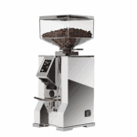 Eureka Mignon Dolce Vita Chrom Seitenansicht – Kaffeemühle für Espresso und Siebträgermaschinen