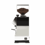 EUREKA Mignon Stark Chrom Seitenansicht mit Bohnenbehälter