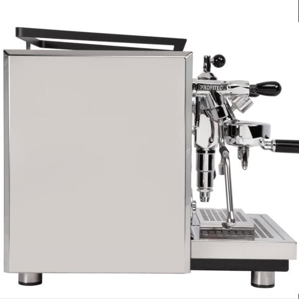 Edelstahlgehäuse der Profitec DRIVE Siebträgermaschine