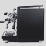 Profitec DRIVE Siebträger Kaffeemaschine schwarz Bedienseite