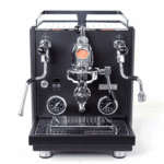 Profitec DRIVE Siebträger Kaffeemaschine schwarz Frontansicht