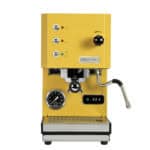 Vorderansicht der Profitec GO Yellow Gelb mit Display und Dampflanze