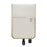 Rückseite der Profitec GO Yellow Gelb Espressomaschine mit Wassertank