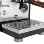 Profitec MOVE Tropfblech und Abtropfgitter Nahaufnahme