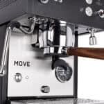 Profitec MOVE Siebträger Brühgruppe Detailaufnahme