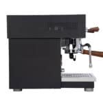 Profitec MOVE Bedienseite mit Holzgriffen