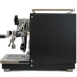 Profitec PRO 400 Full Black Edition rechte Seitenansicht – elegante Edelstahlverarbeitung